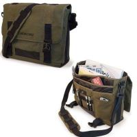 Mobile Edge 17.3" Eco-Friendly Canvas Messenger Bag
