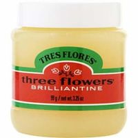 Clubman Tres Flores Brilliantine Solid 3.25 Oz For Men