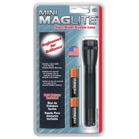 Maglite Mini 2-Cell AA Flashlight with Holster Black
