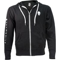 MOBILEEDGE AWSHTC1M Alienware Heather French Terry Zip Hoodie - Medium - Black