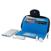 Travelon Hack-Proof RFID Blocking Clutch Wallet w/ 5000mAh Power Bank - Black