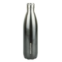 Nathan 25oz Chroma Double-Walled Insulated Stainless Steel BPA Free Water Bottle (Color: Charcoal)