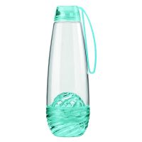 Guzzini On The Go Bottle with Infuser, PCTA (Color: Clear Blue)